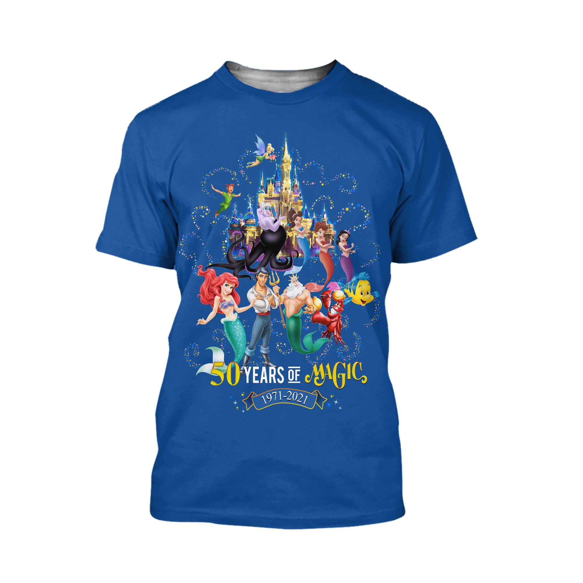 50Th Of Wdw Ariel T-Shirt Purple