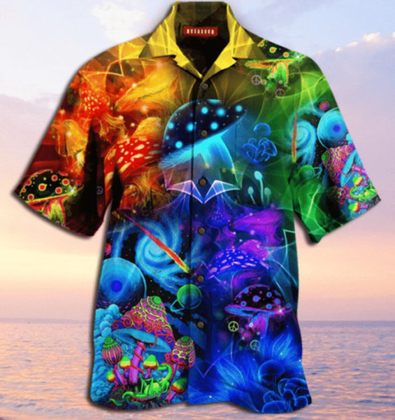 Mushroom Hawaii Shirt Unisex Adult Ha8630