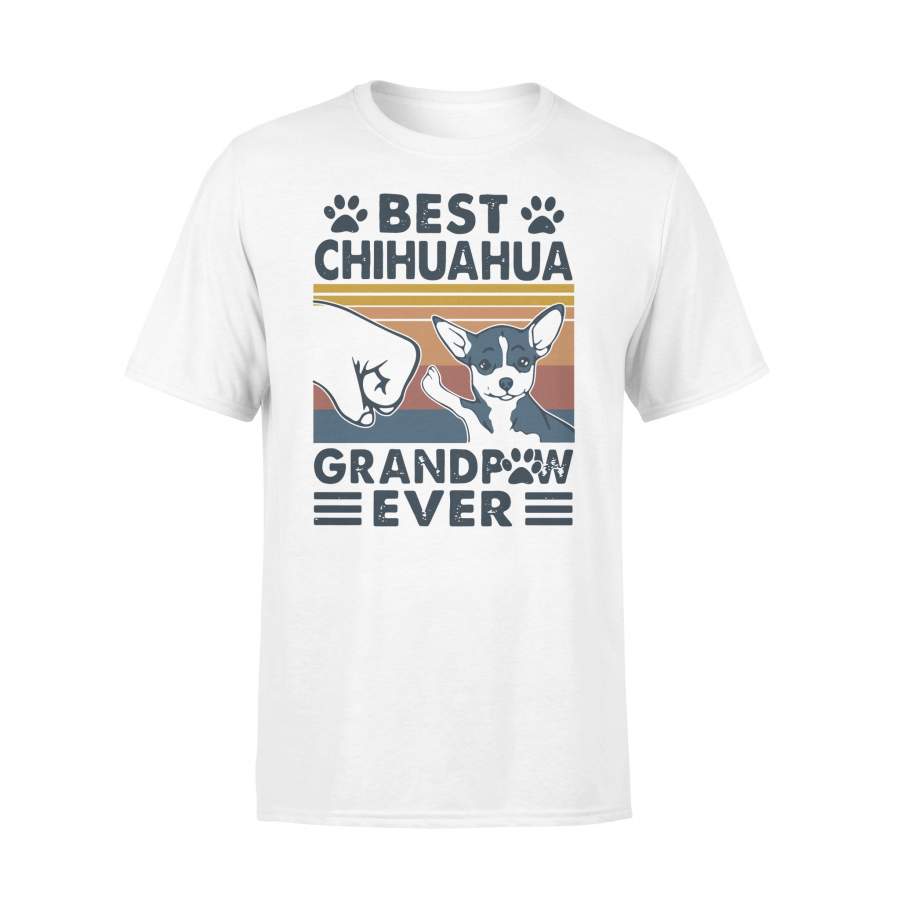 Best Chihuahua Grandpaw Ever Vintage T-shirt