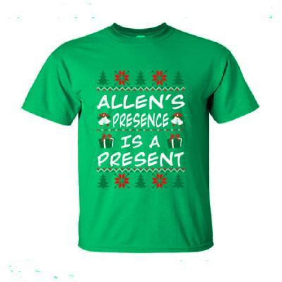 AGR Allens Presence Is A Present – Ultra-Cotton T-Shirt