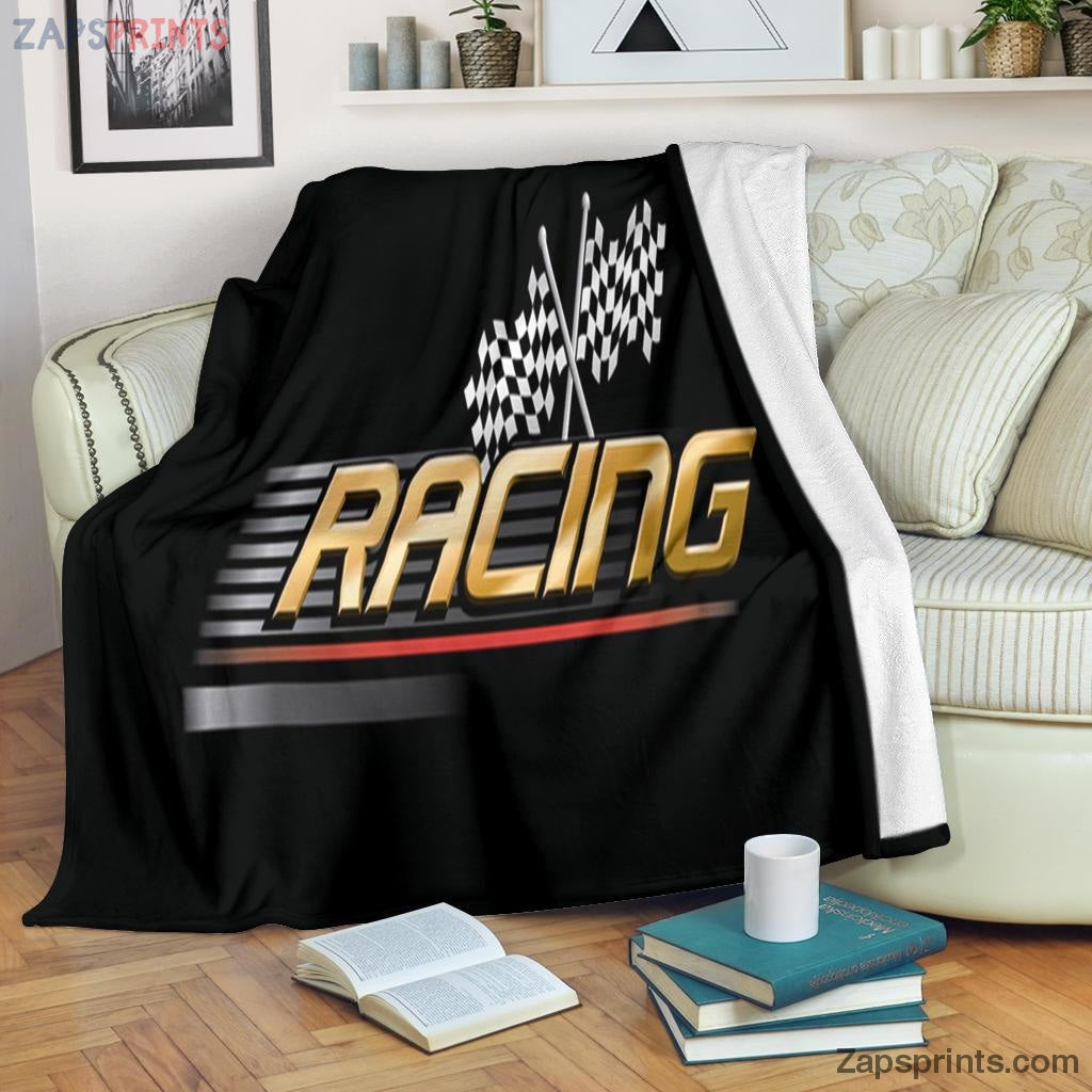 Gift For Racing Lover – Racing Blanket V5 – Gift For Friends