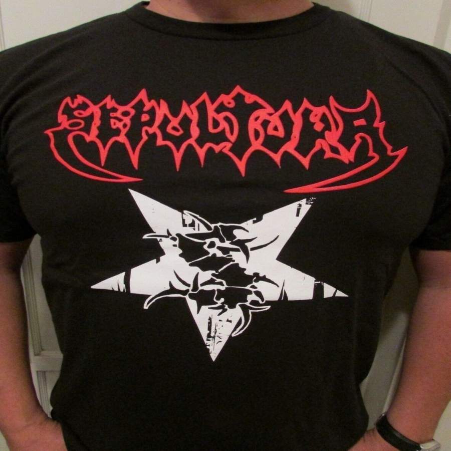 Sepultura Star Logo T-shirt