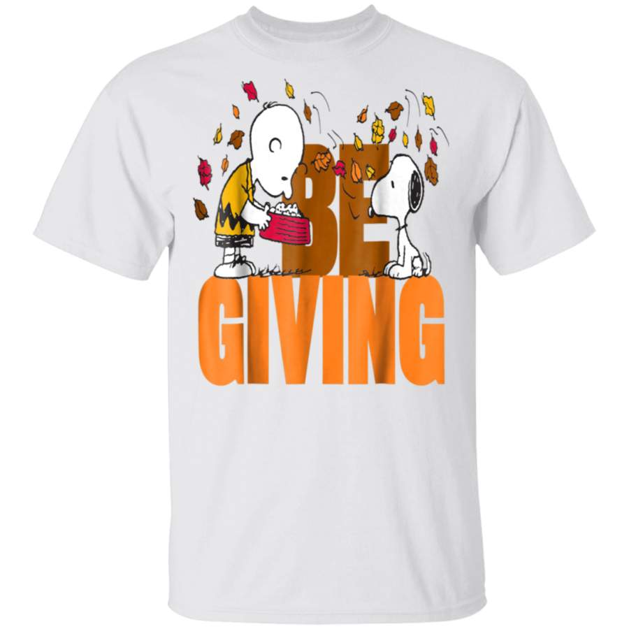 Peanuts Funny Snoopy Charlie Brown Thanksgiving T Shirt