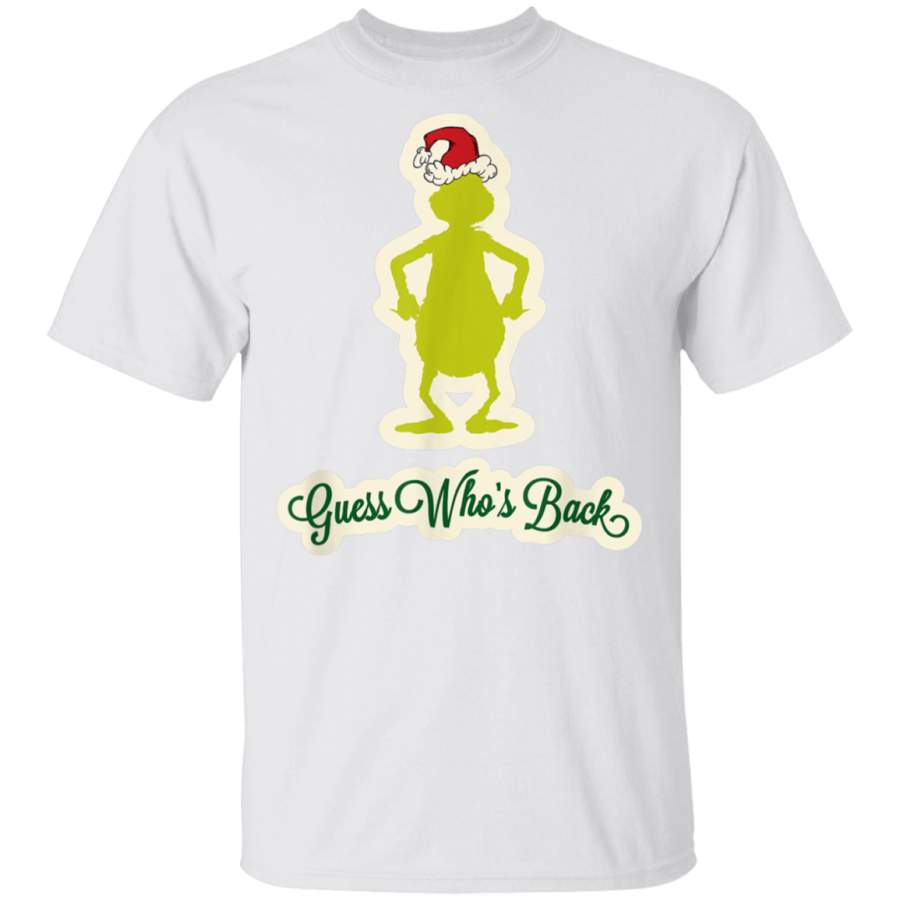 Dr Seuss Grinch Guess Whos Back TShirt