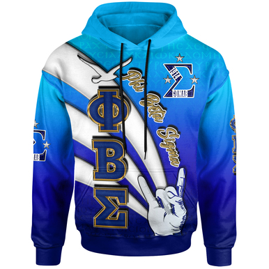 Phi Beta Sigma Hoodie – Custom Phi Beta Sigma Gomab 1914 Hoodie