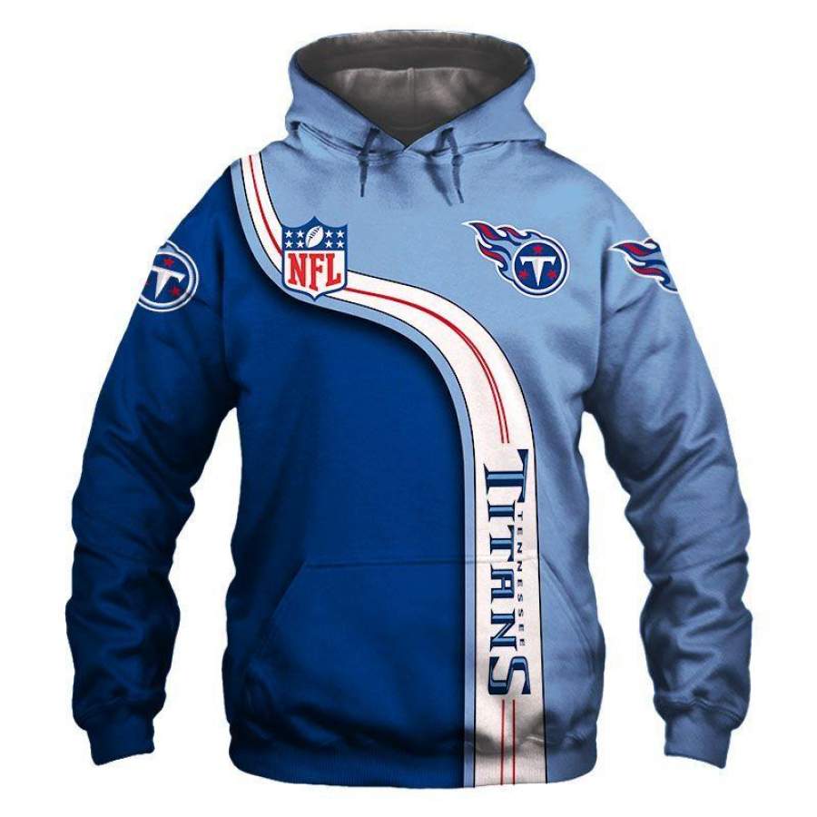 Tennessee Titans Hoodie 3D Style1869 All Over Printed