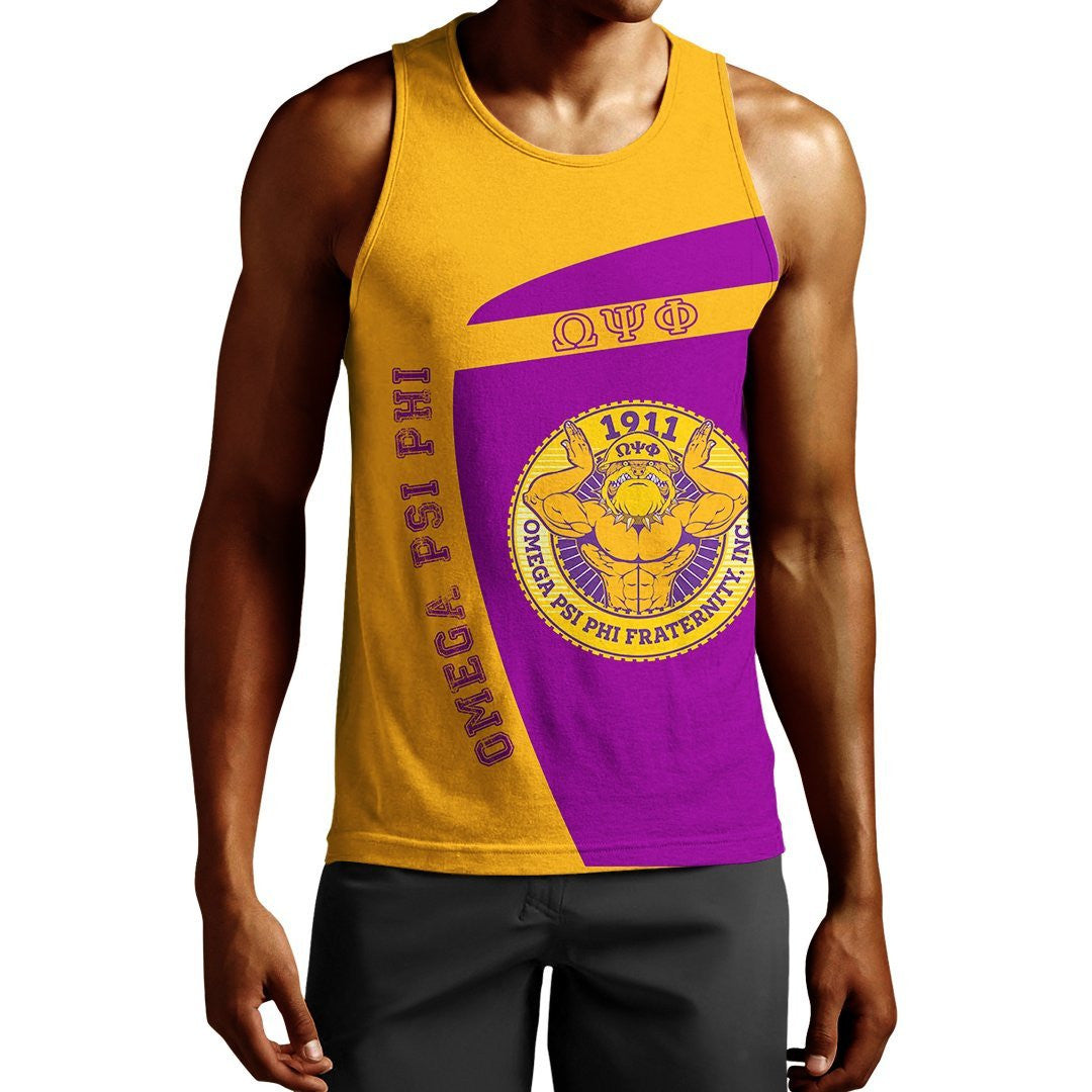 Fraternity Tank Top – Omega Psi Phi Q-Dog Tank Top – Sport Style