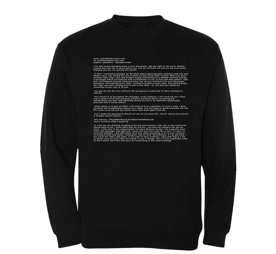 Webcam Crewneck Sweatshirt