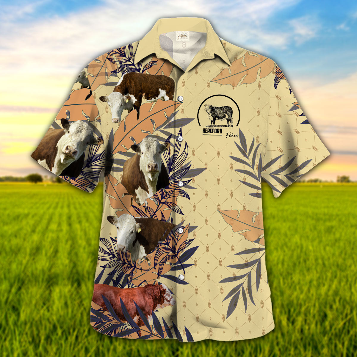 Hereford Farm Hawaii Shirt Ha84219