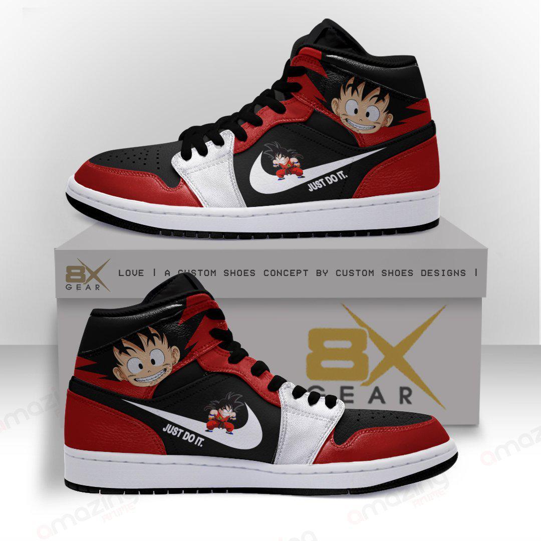 Goku Kid Dragon Ball Jd Sneakers Just Do It Anime Shoes Fan Gift