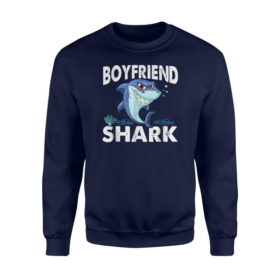 Boyfriend Shark Awesome Funny Family Gift, Shark Sweatshirt