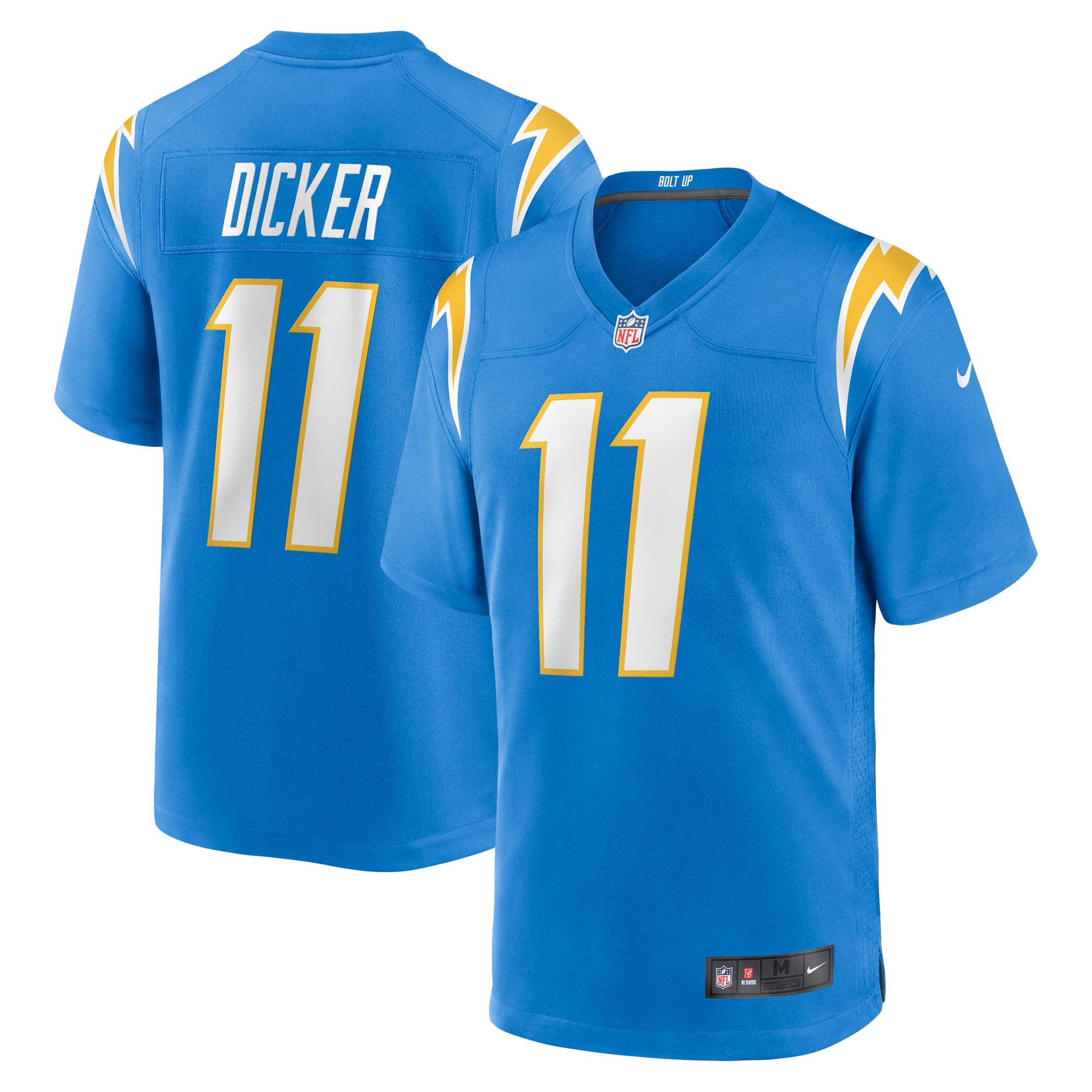 Cameron Dicker Los Angeles Chargers Game Jersey – Powder Blue