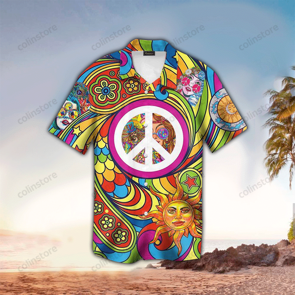 A Hippie Soul Hawaii Shirt Aloha Ha100831