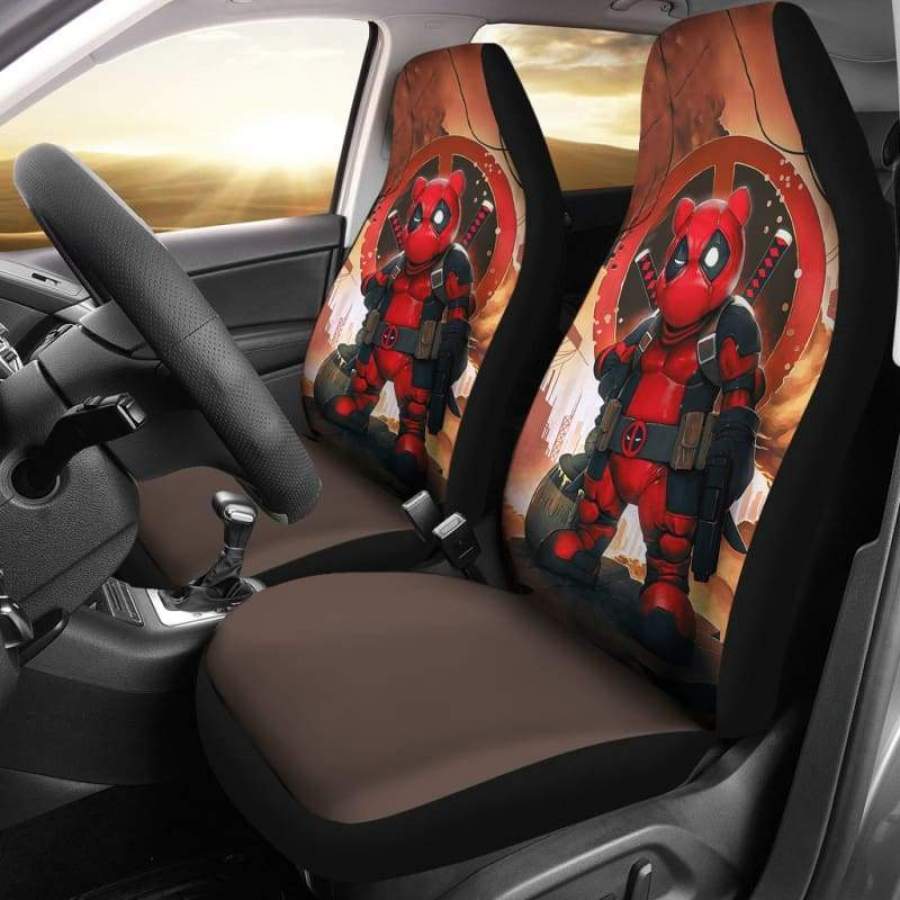 Deadpooh Car Seat Covers