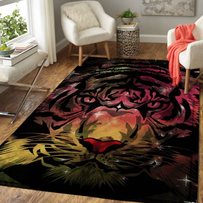 SPIRIT SPACE TIGER – Animals Area Rug Carpet