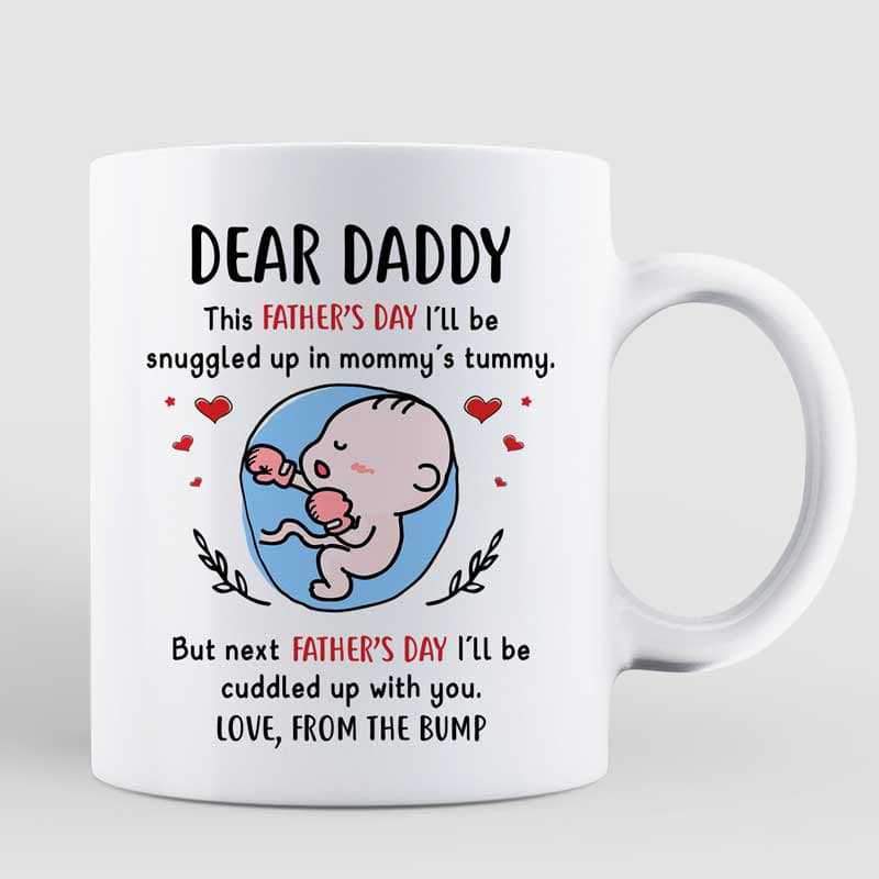 Baby In Mommy‘s Tummy Personalized Mug