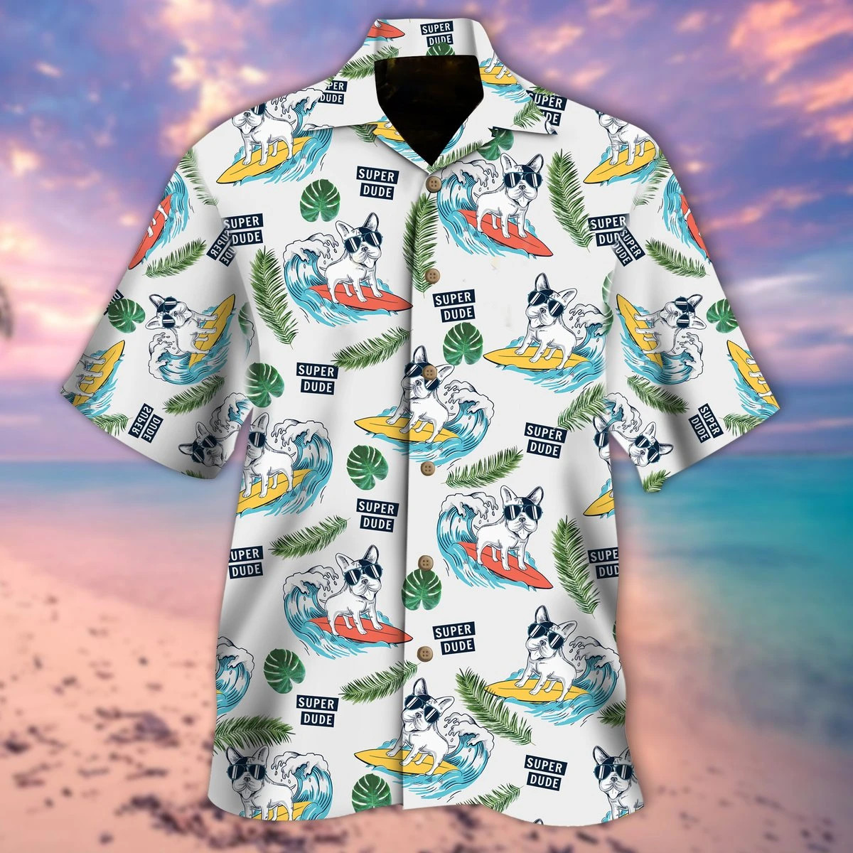 Surfing Dog Hawaii Shirt Unisex Adult Ha7934