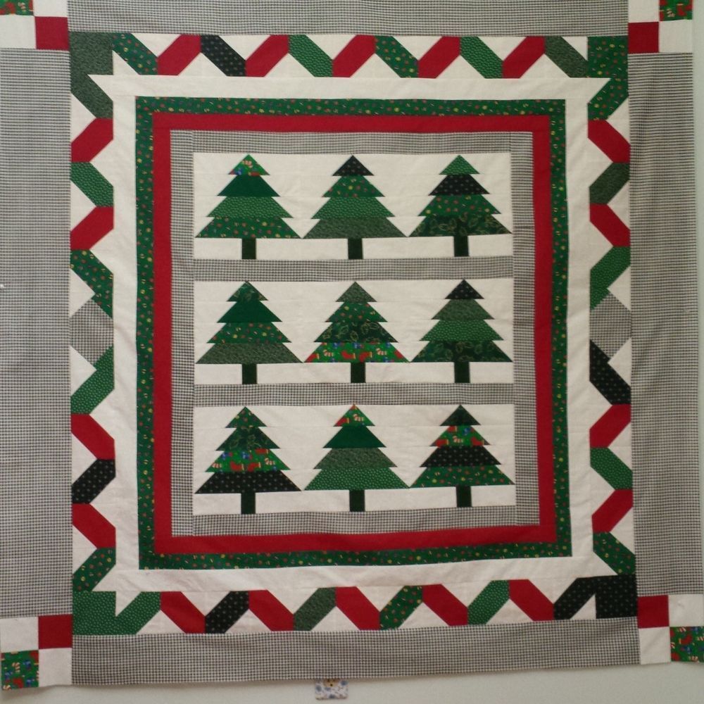 Christmas Tree Quilt Cucpo