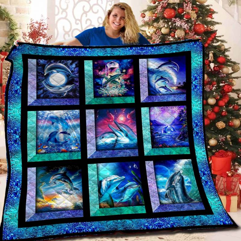 Dolphin JFJ4842 Quilt