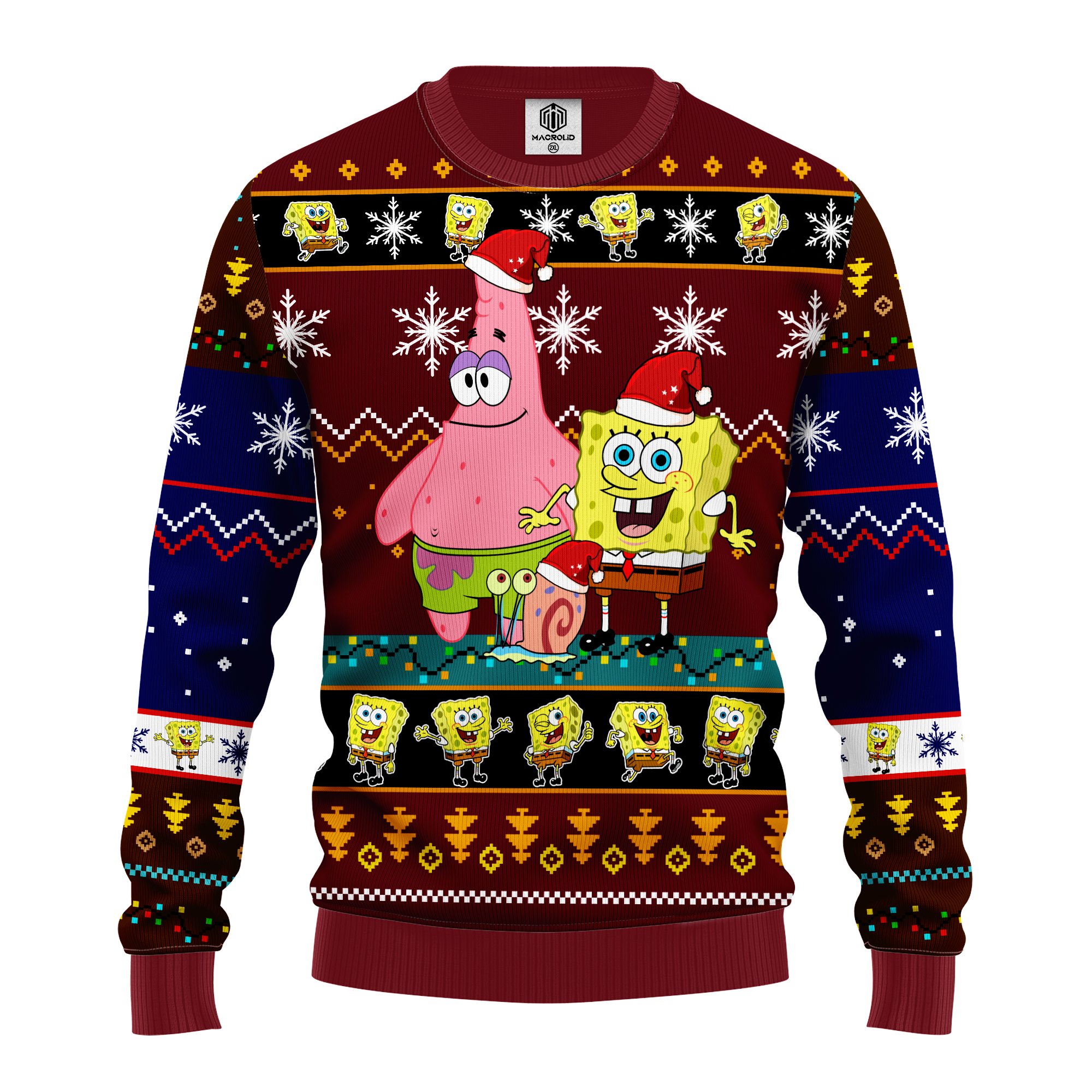 spongebob ugly christmas sweater 1 – Amazing Gift idea – thanksgiving gift