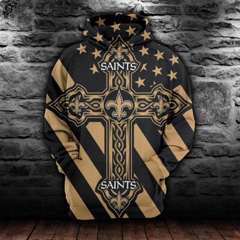 New Orleans Saints 3D Hoodies