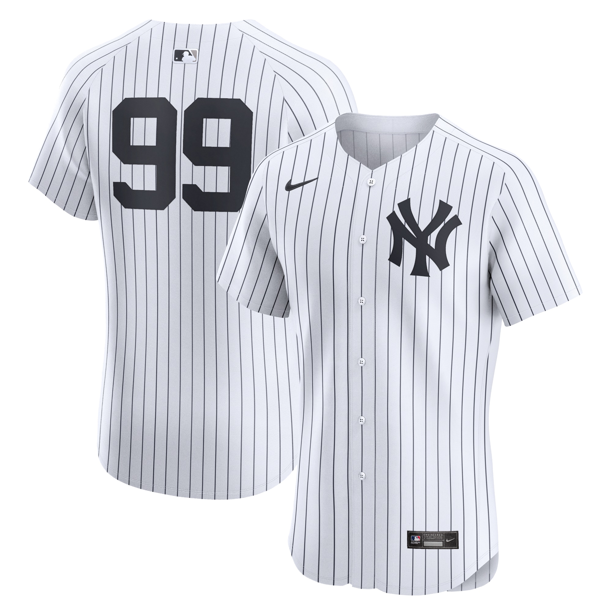 Aaron Judge New York Yankees Home Elite Player Jersey – White