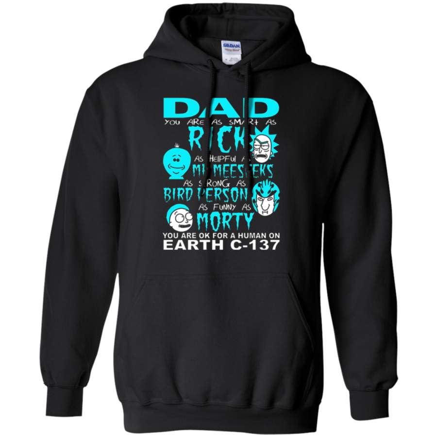 AGR Dad Rick funny t shirt Rick and Morty Hoodie