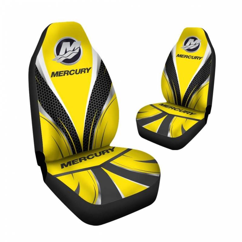 Mercury Marine NCT Car Seat Cover (Set of 2) Ver 1 (Yellow)