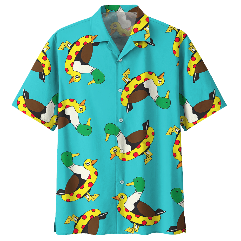 Duck Hawaii Shirt 614710 Ha33029