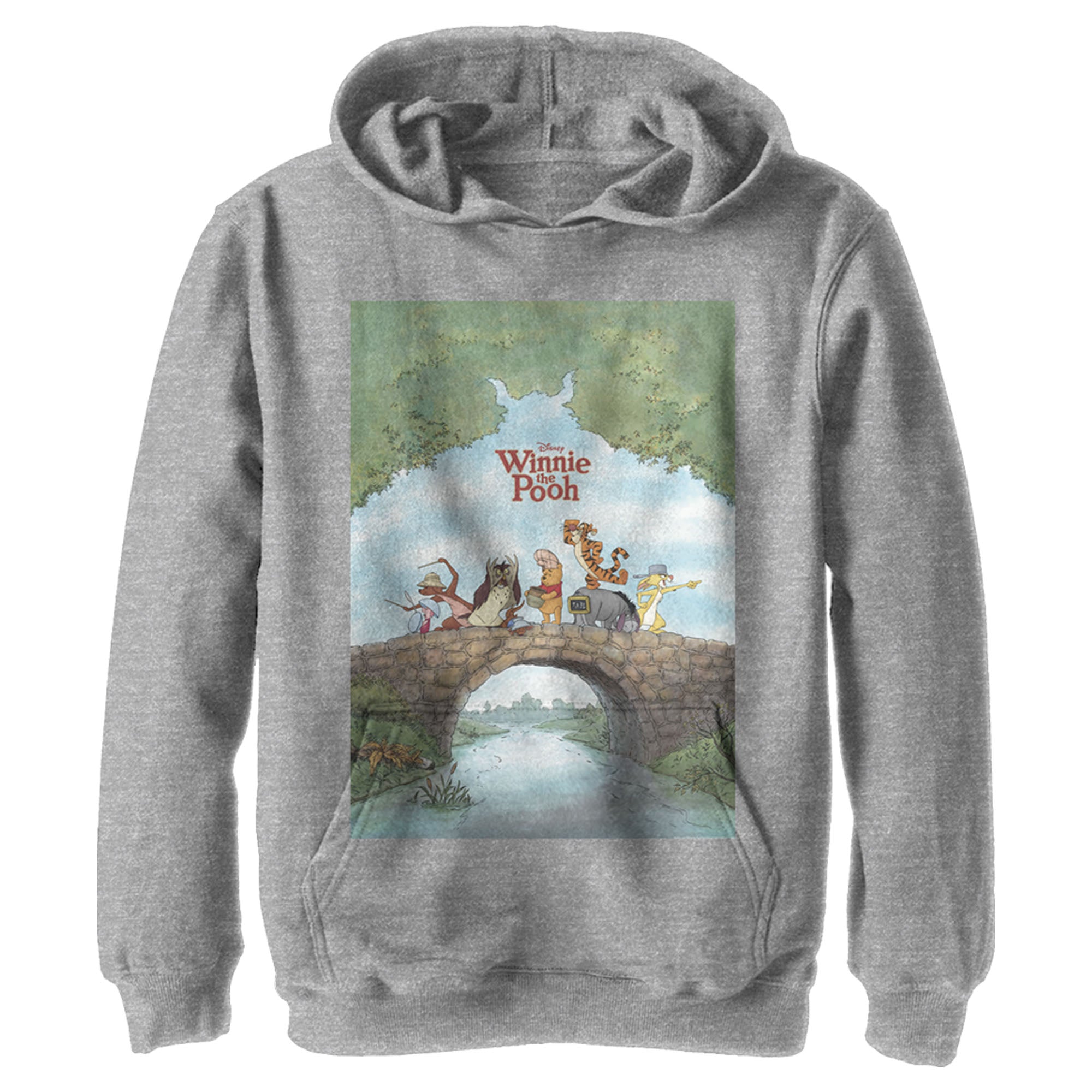 Boy’S Winnie The Pooh Adventure Poster Pull Over Hoodie