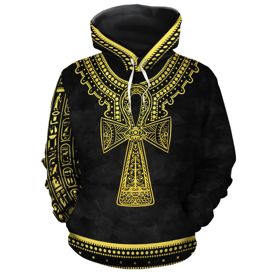 Dashiki Ankh Yellow 3D All Over Print | For Men & Women | Adult | Ho2220