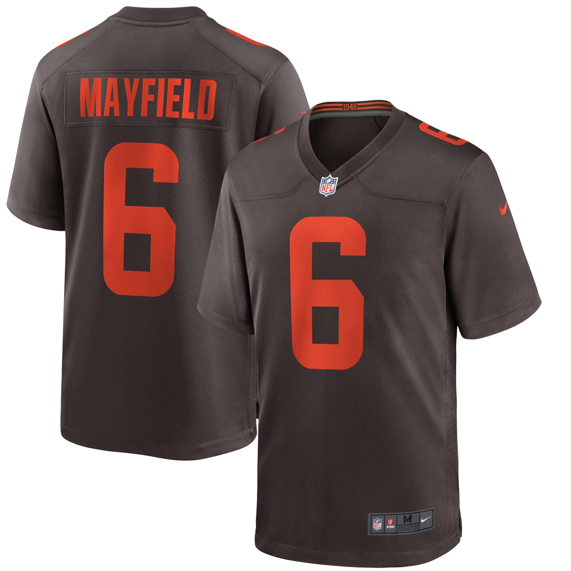 Baker Mayfield Cleveland Browns Alternate Game Jersey Brown NFL