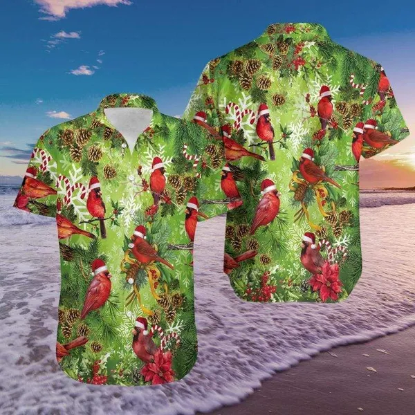 Felacia Cardinal On Christmas Hawaii Shirt For Men Women Adult Ha36771