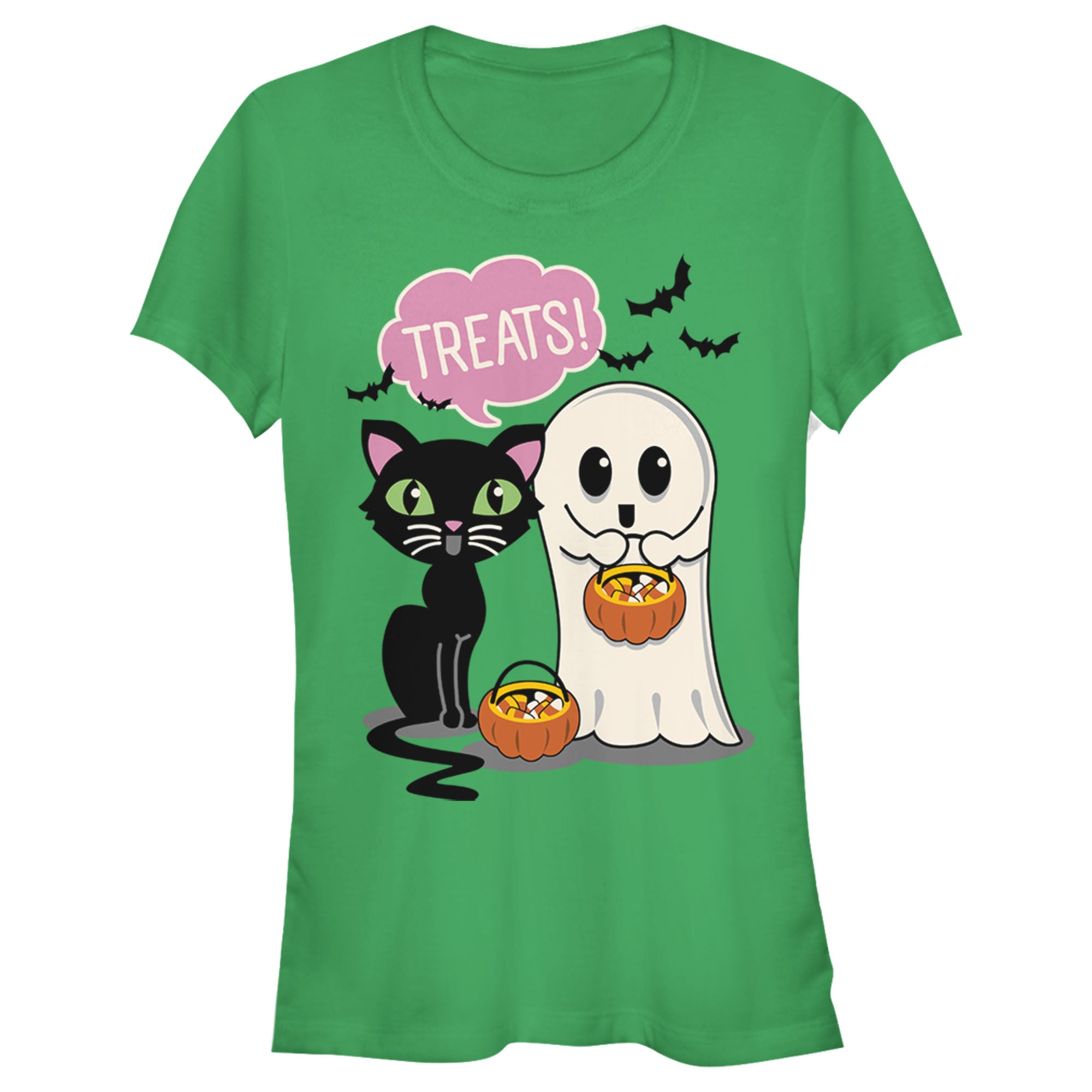 Lost Gods Junior’S Halloween Treat Friends  T-Shirt