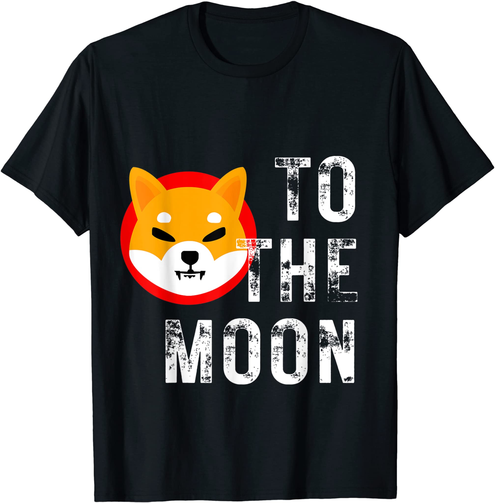 Shiba Inu Coin To The Moon Shib Crypto T-Shirt