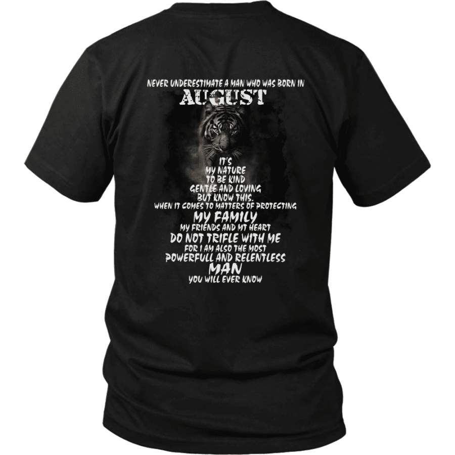 August Born ***Limited Edition Tiger Print Shirts***