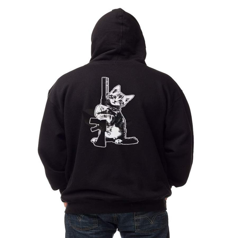 Men’S | Ain’T Kitten Around | Zip Men/Women All-Over Print 3D Hoodie