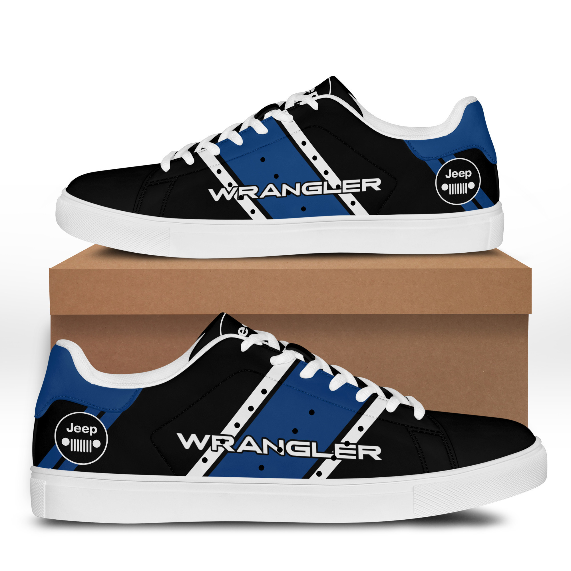 Jeep Wrangler Sneaker Shoes Ver 7 (Blue)