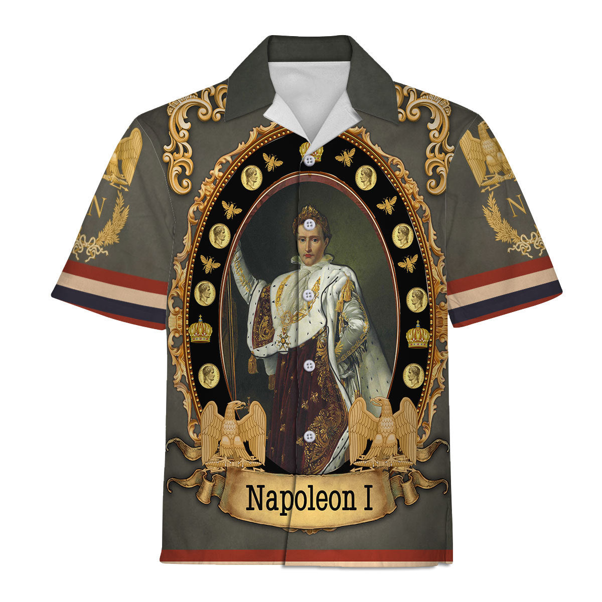 Napoleon I Hawaiian Shirt 3D Shirt For Unisex