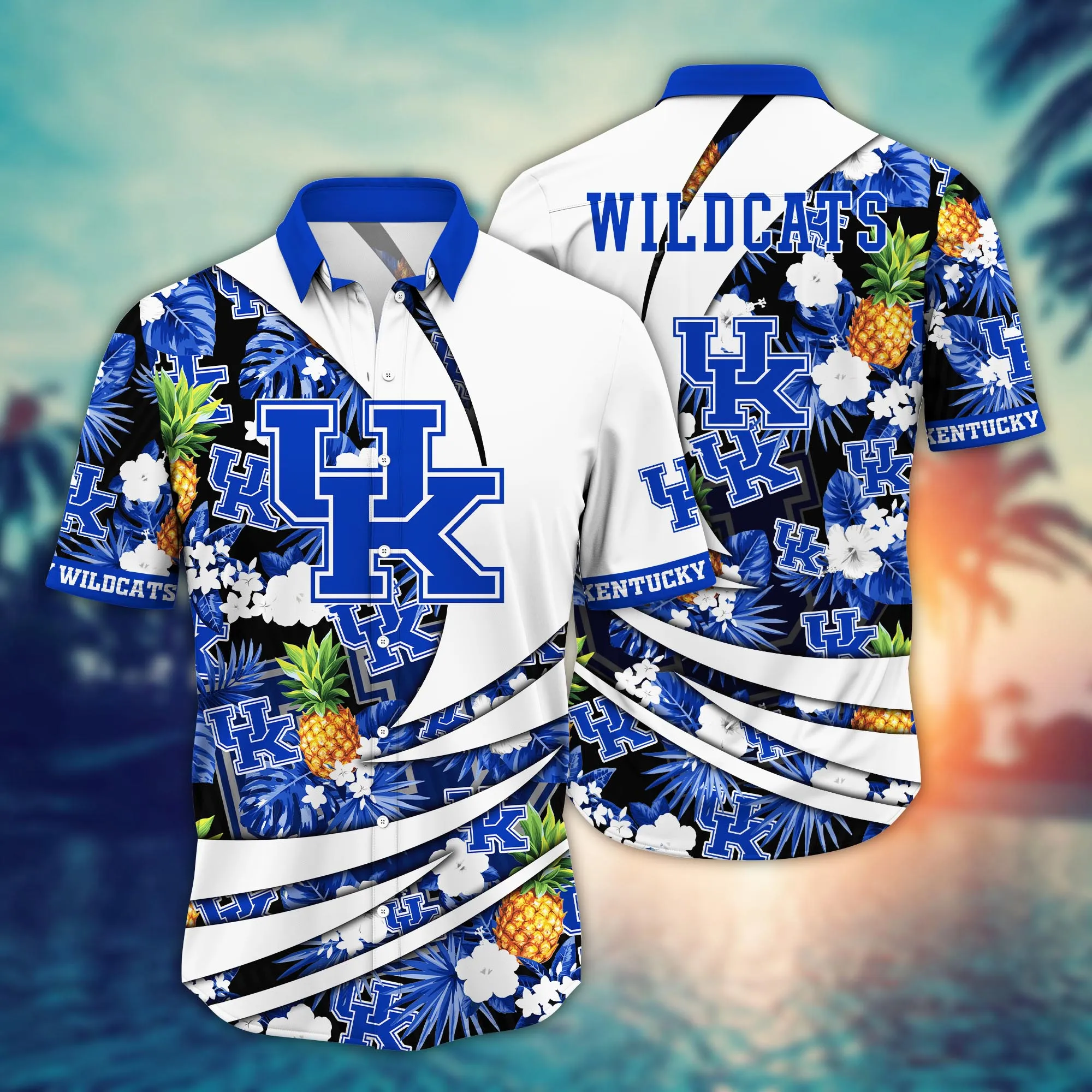 Kentucky Wildcats NCCA Hawaiian Shirt Barbecues Aloha Shirt