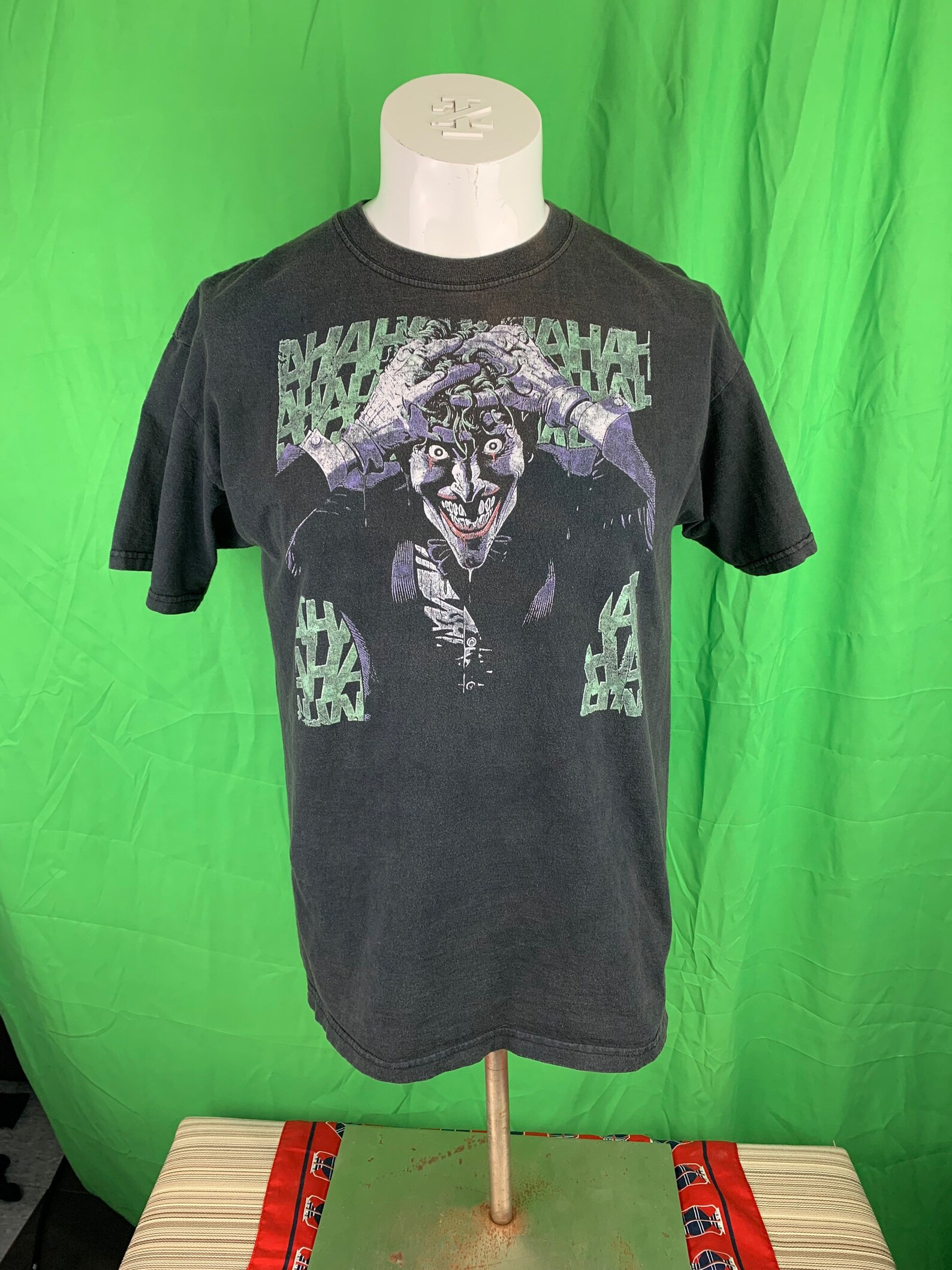 Vintage The Joker Batman Insanity T Shirt L