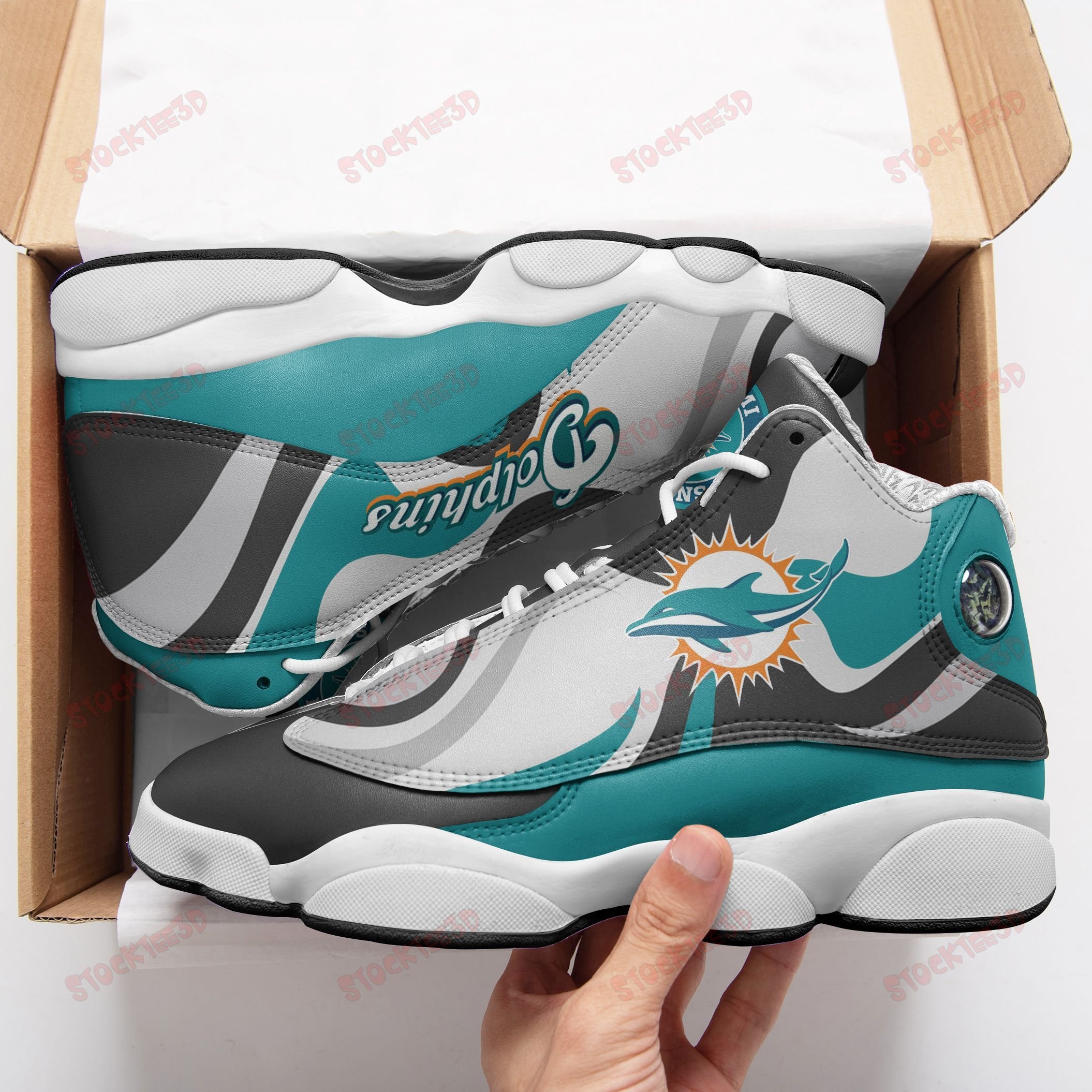 Miami Dolphins Ajd13 Sneakers 1102