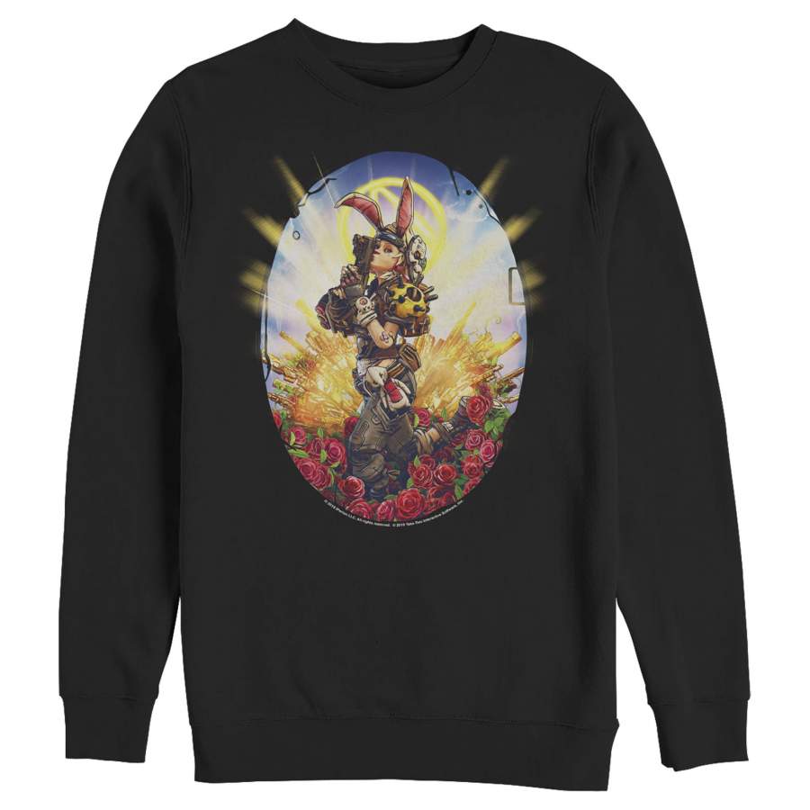 Borderlands 3 Men’s Floral Tiny Tina  Sweatshirt