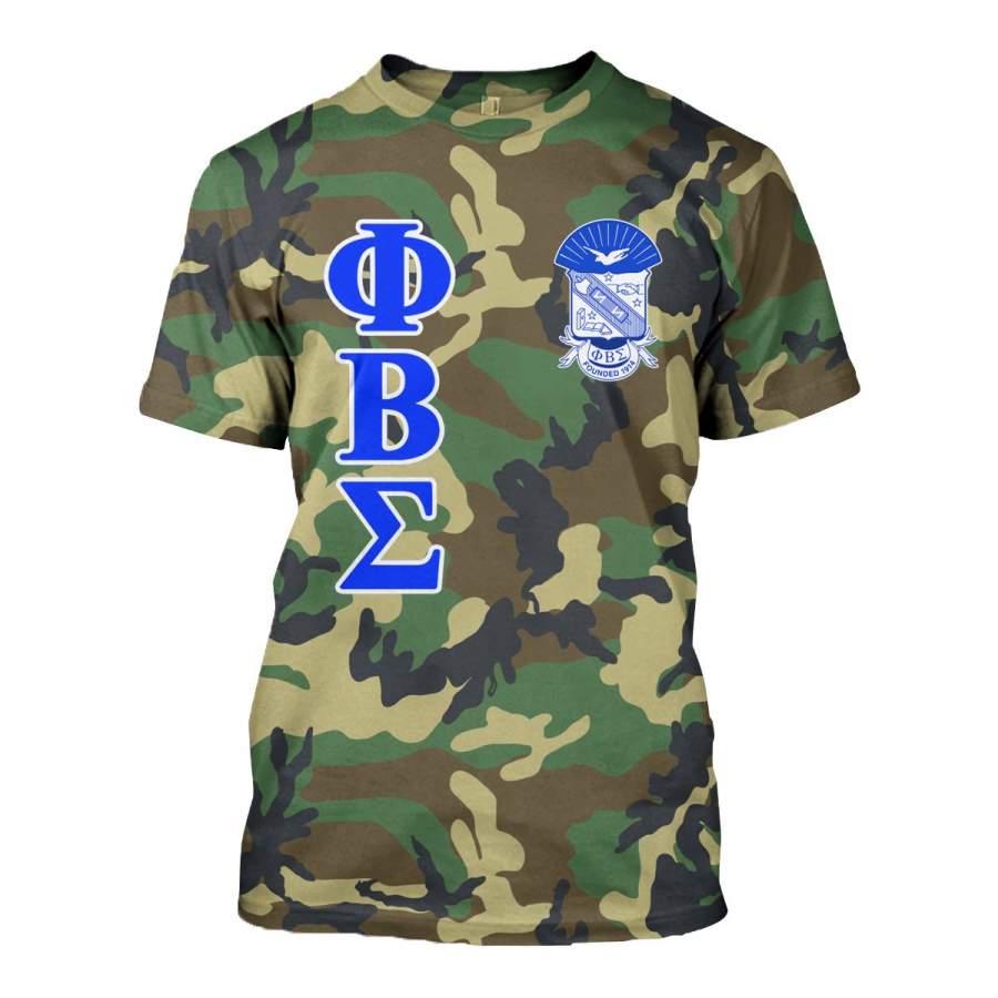 3D ALL OVER PHI BETA SIGMA HOODIE 2782019