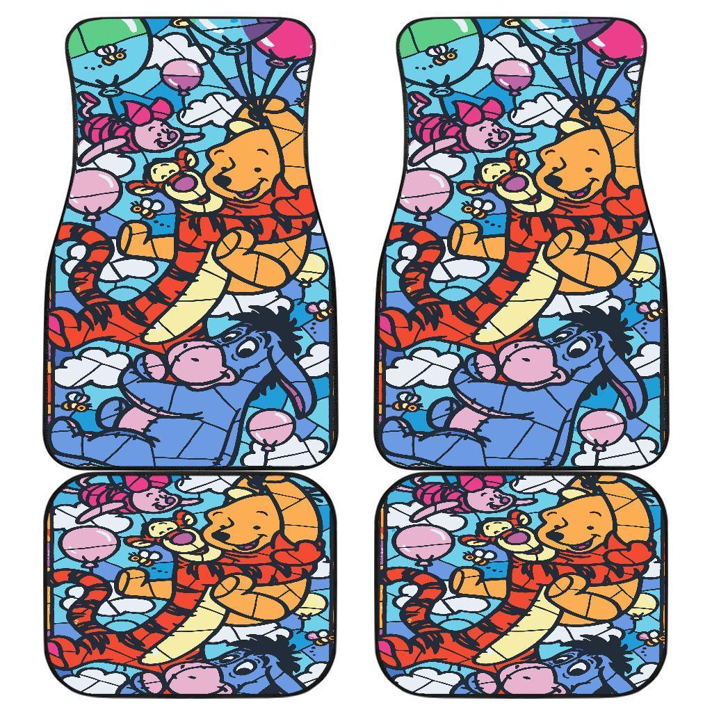 Pooh And Friends Family Disney Car Floor Mats