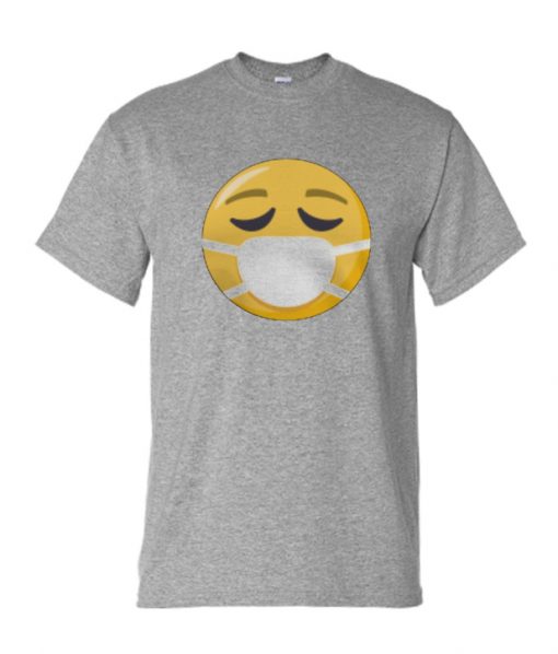 Face With Medical Mask Emoticon Surgeon RS  T Shirt