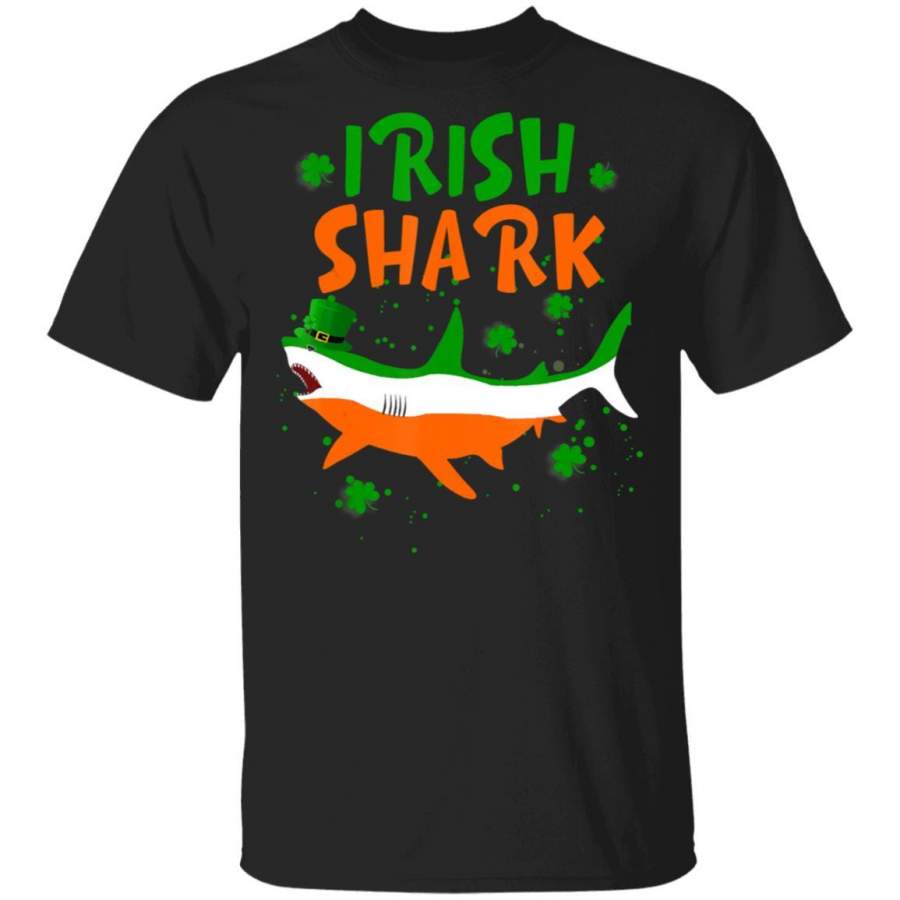 Shark St Patricks Day Women Men Irish Shark T Shirt Saint Paddys Patricks Tshirt Lucky Shirts Drink Green Beer Irish Gifts Funny Tee