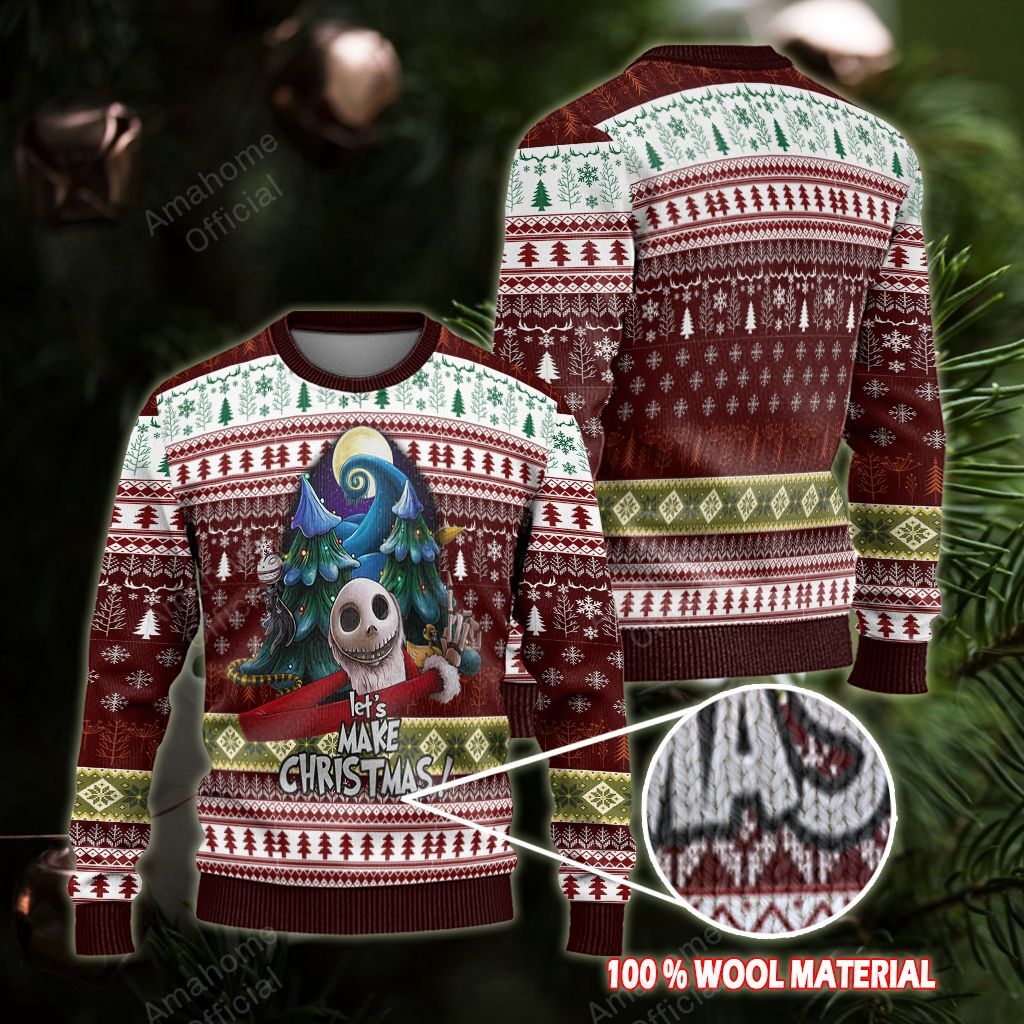 The Pumpkin King Ugly Sweaters DT2110103