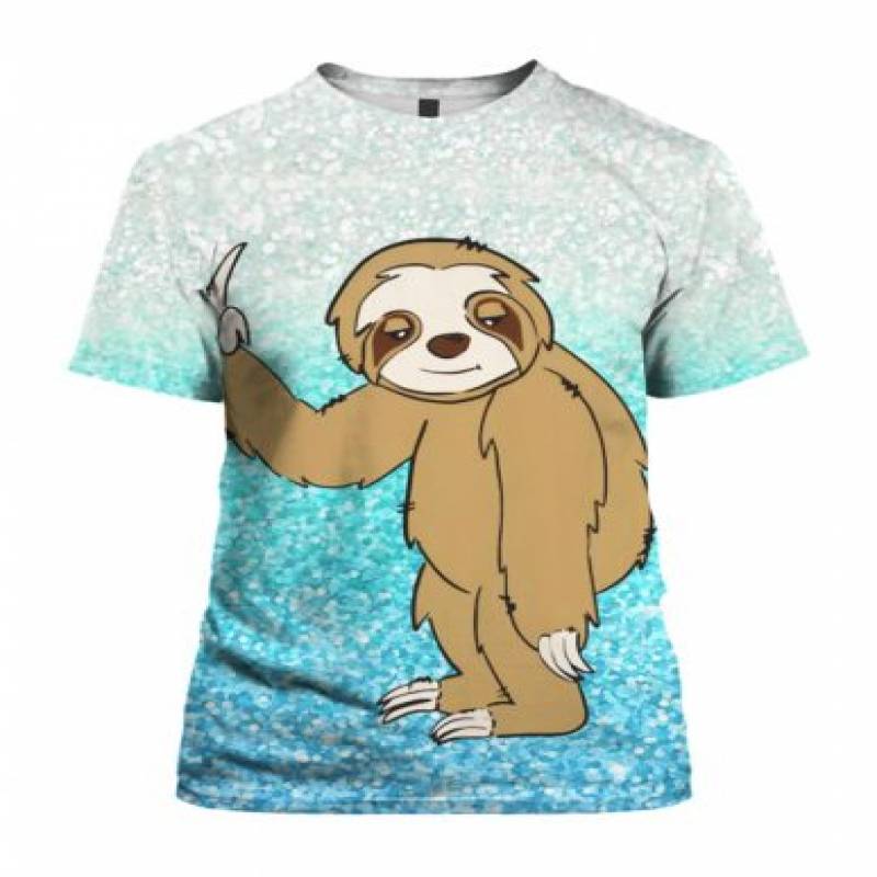 3D Hoodie Funny Sloth