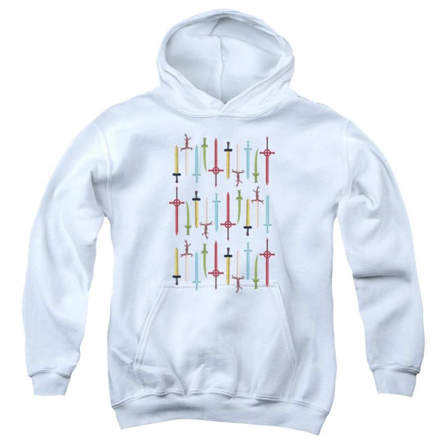 Adventure Time Swords Youth Hoodie (Ages 8-12)